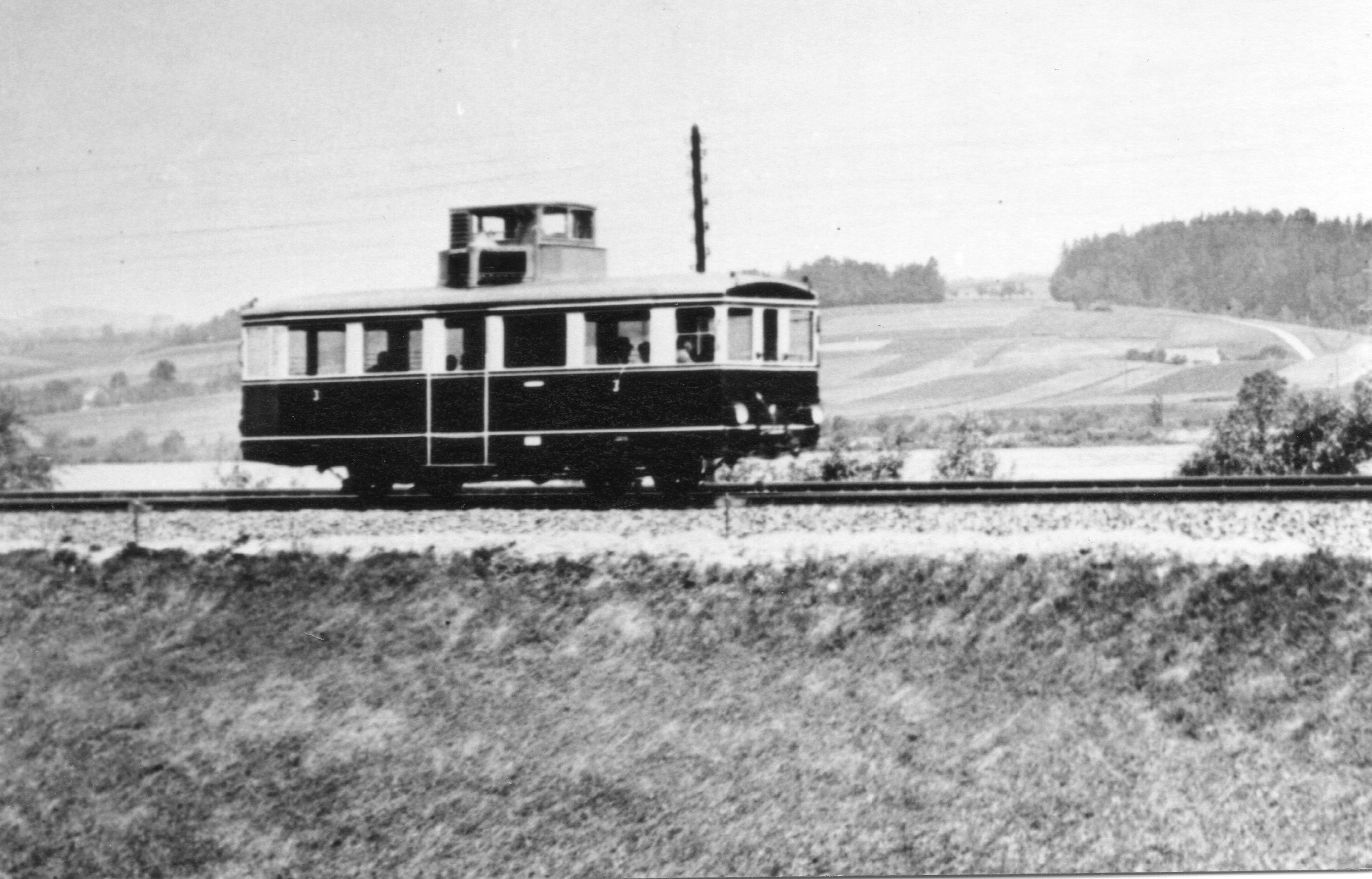 M120.316 ex.VT136 033 mit P432 am 17.06.1939 bei Passau